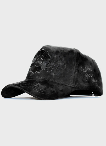 Gorra Innedit Muratravis Crystals Black Original Full Set Negro Unitalla Floreado (Usado)