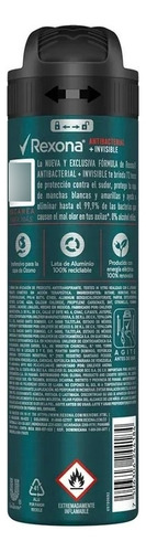 Rexona Antibacterial + Invisible Spray Hombre 150ml