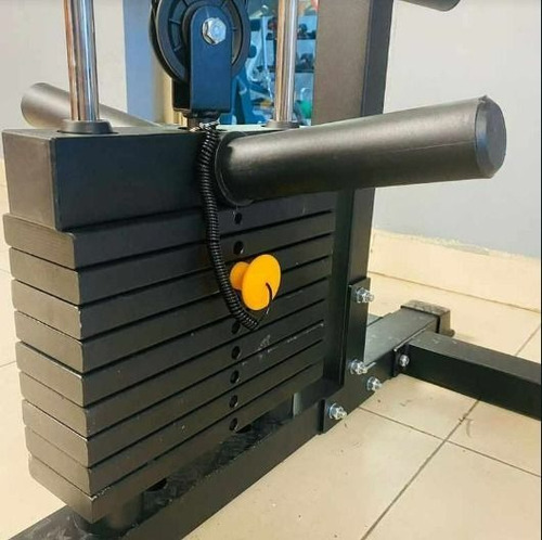 Crossover Smith Multifuncional Profesional Gym / Gimnasio Estructura Negro