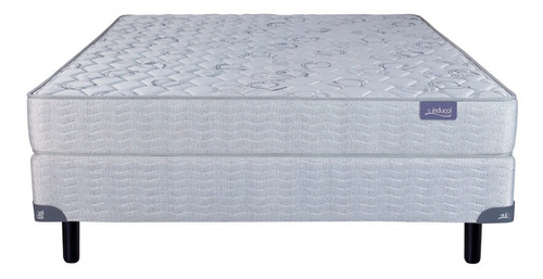 Inducol Espuma Linea Dorada Sommier Americana 2 1/2 Plazas De 190cmx140cm Color Blanco