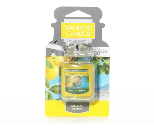 Aroma Auto Car Jar Ultimate Yankee Candle Sicilian Lemon
