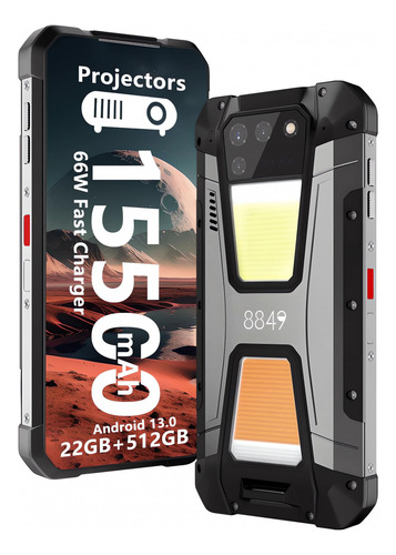 Unihertz Tank 2 - Celular Con Proyector Láser Mini Lumenes