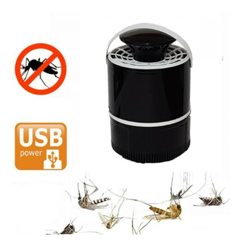 Lampara Mata Insectos Mosquitos Y Moscas Electrica Luz  Uv 