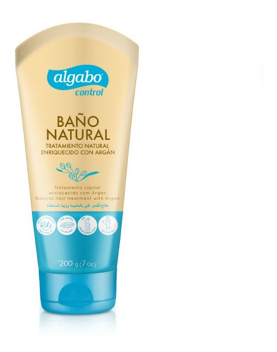 Baño Natural Con Argan X 200g Algabo Sin Siliconas