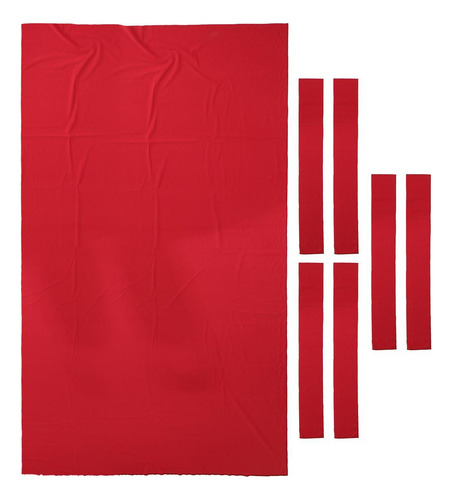 - 2pcs Snooker Standard 2.6m 8ft Billiard Cloth Pool Table +