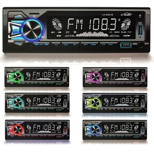 Potente complemento Mp3 para radio de coche Bluetooth