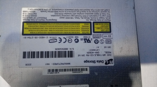 Dvd Writable Notebook Hp Pavilion Gma-4082n