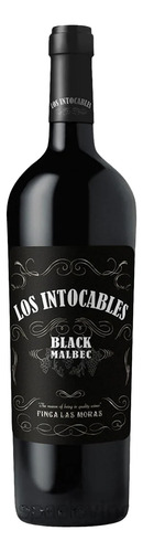 Pack De 4 Vino Tinto Los Intocables Black Malbec 750 Ml
