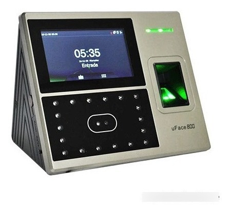 Imagen 2 de 2 de Zkteco Reloj Biométrico Control Acceso Uface800