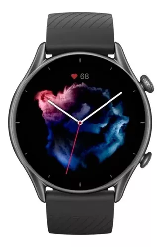 Reloj Smartwatch Amazfit Gtr 3 Negro Gps Amoled 1,39 Gps