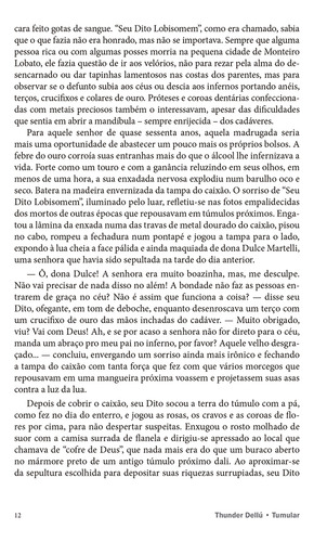 Tumular: a sete palmos do inferno, de Dellú, Thunder. Editorial Avec Editora e Comércio de Livros Ltda., capa mole em português, 2021