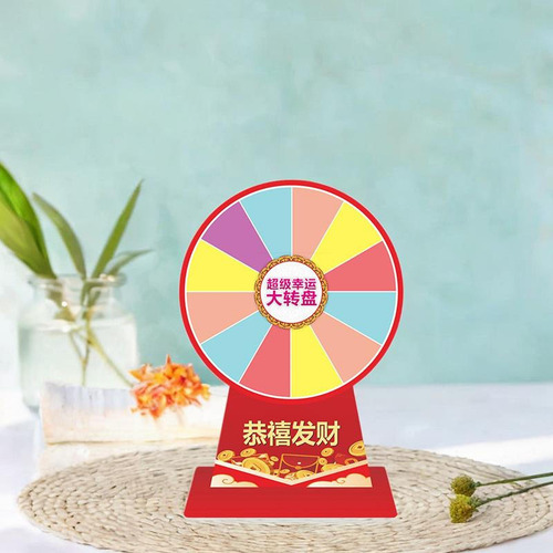 Ruleta De Mesa Con Premio De 12 Pulgadas Para Multicolor C