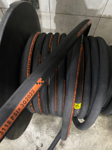 Manguera Hidráulica 2 Mallas De Acero De 1