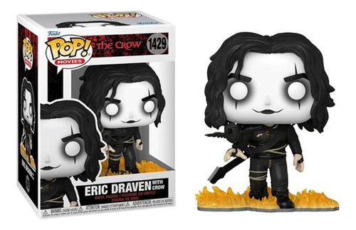 Funko Pop The Crow Eric Draven With Crow #1429