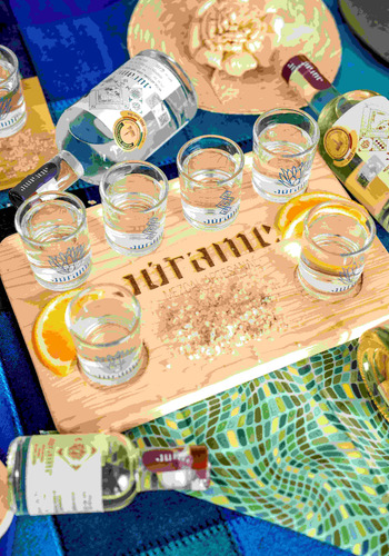 Mezcal Júrame Joven De 375 Ml 100% Agave Salmiana
