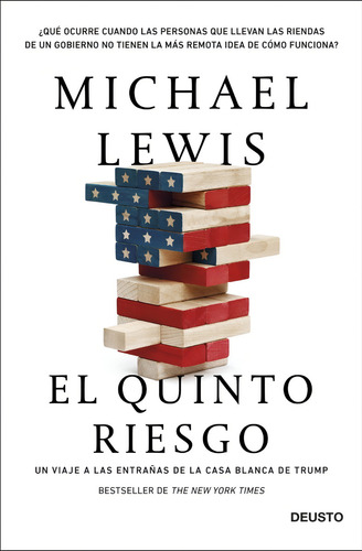 El quinto riesgo, de Lewis, Michael. Editorial Deusto, tapa blanda en español