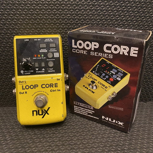 Pedal Nux Loop Core Loopstation - Fotos Reais!!