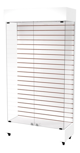Vitrina Con Ranurado Para Exhibición 100x40x196cm