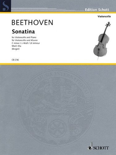 Ludwig Van Beethoven  Sonatina, Woo 43a Cello And Piano (edi