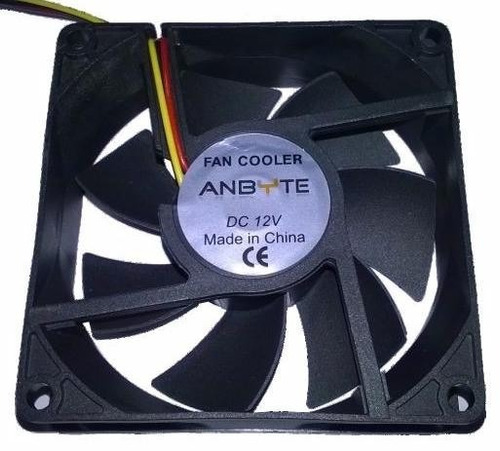 Fan Cooler Anbyte Ventilador Gabinete 90 X 90 Mm 4 Pin Molex