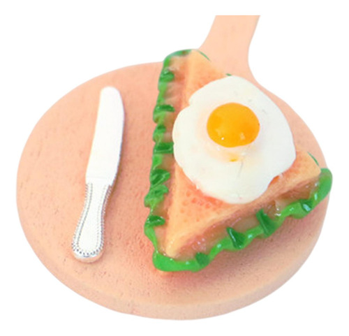 Mini Juego De Comida Para Muñecas, Sandwich De Huevo