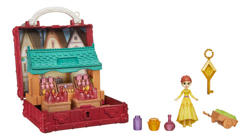 Set De Juego Disney Frozen 2 Aldea Pop-up Con Figura De