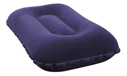 Almohada Inflable Afelpada Bestway 67121 Viaje Camping