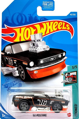 Hot Wheels - 3/5 - '68 Mustang - 1/64 - Gry01