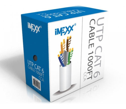 Cable De Red Utp Cat. 6 Caja 305 Mtrs. Ime-11340