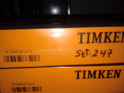 Rodamiento Set 247 Timken