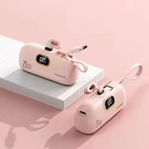 Mini Power Bank Carga Rapida Tipo C