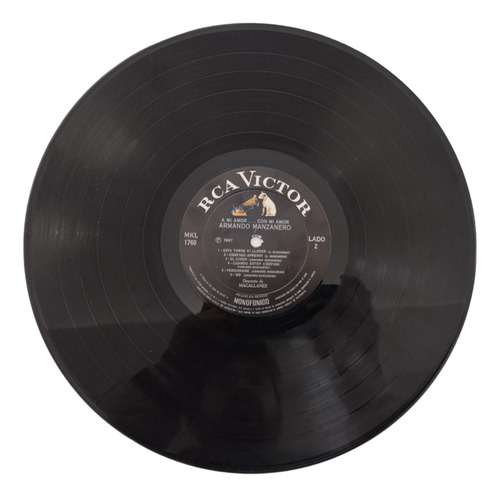 Armando Manzanero A Mi Amor Con Amor Disco Lp 1967