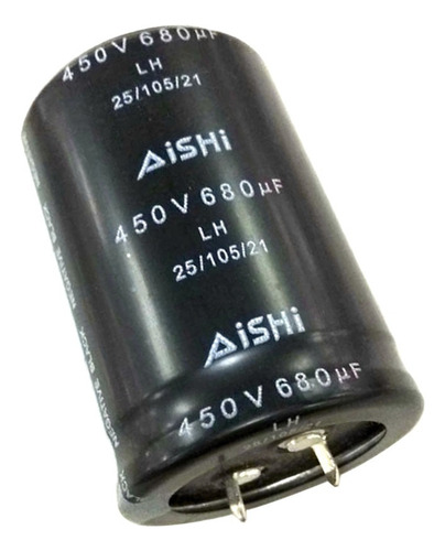 X Capacitores Electrolíticos De Aluminio De 680uf 450v +/-