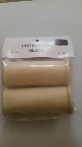Imagen 2 de 3 de Kit De Axilera Y Puño Para Muleta