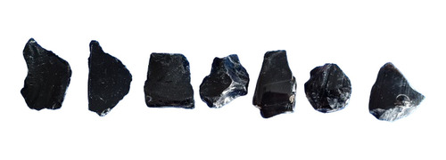 Coleccion Set 7 Piedras Roca Obsidiana Legitima