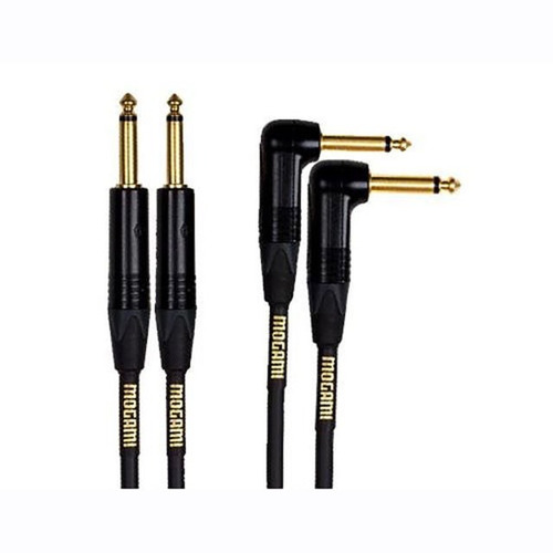 Imagen 4 de 9 de Mogami Serie Gold 18ft Cable Plug/plug Angular 5.5 Metros