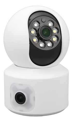 Cámara De Seguridad Inalámbrica Wifi De Doble Lente Hd Home
