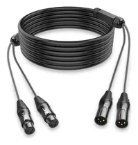 Comprar Xmsjsiy Cable Divisor Xlr Audio Snake De 3 Pines Xlr Xlr De 