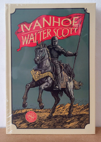 Livro Box Ivanhoé - Com Todos Os Brindes - Walter Scott - Capa Dura - Clube De Literatura Clássica - Novo E Lacrado