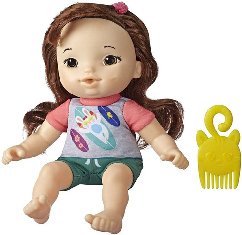 Muñeca Littles Baby Alive Squad Maya Original Hasbro Castaña