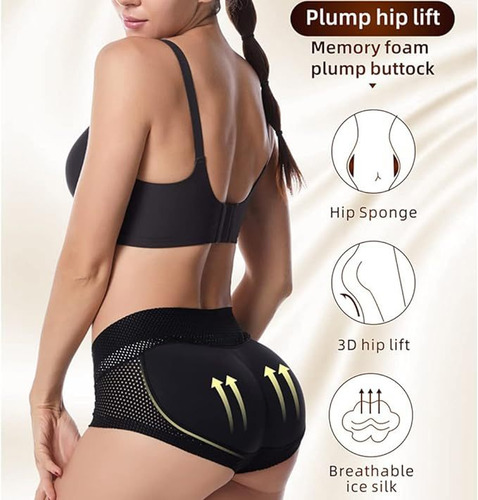 3 Piezas Bragas Relleno Que Levantan GlĂșteos Y Caderas S