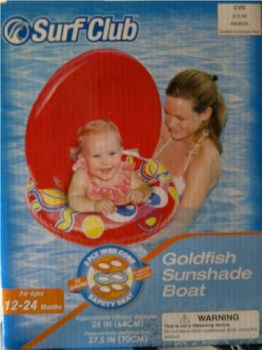 Sol Smart Goldfish Parasol Flotador