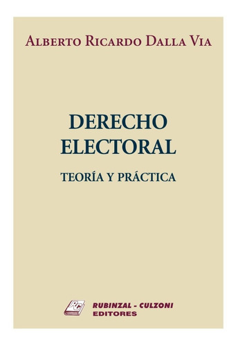 Derecho Electoral - Alberto Dalla Via