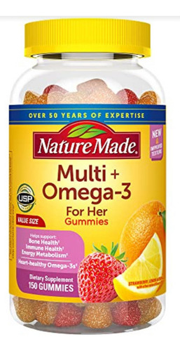 Suplemento Multivitamínico Feminino Nature Made Com Ômega-3