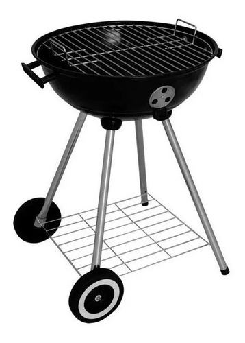 Parrillero Parrilla Portátil Mor Con Tapa - Garageimpo