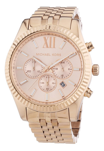 Reloj Michael Kors Lexington Mk8319, Oro Rosa, Cronógrafo