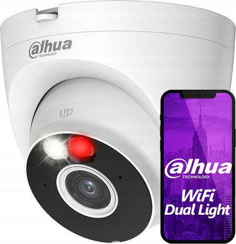 Camara Ip Wifi Dahua 4mp 2k Smart Dual Light Audio + 32gb