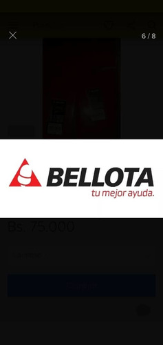 Cuchilla Para Desmalezadora Marca Bellota.