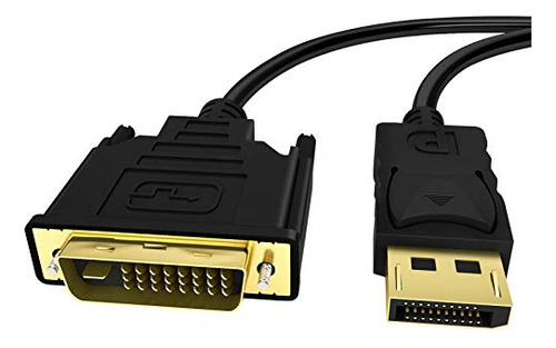 Cable Displayport A Dvi De Vandesail  Puerto De Pantalla A D