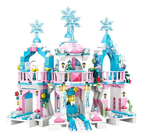 Ep Ejercicio N Play Princess Frozen Castle Building Kit Para